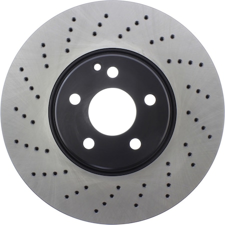 Premium Oe Drilled Brake Rotor,128.35069